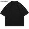 Mens Punk Rock Streetwear T Shirt Hip Hop Graphic Print Gothic Short Sleeve Tshirt 2023 Harajuku Casual Cotton Loose Shirts Top