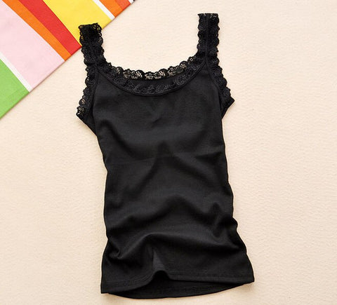 Women Sexy Tank Tops,Multicolors Sleeveless Bodycon Temperament T-shirt Vest,Summer Fashion Lace Camisole Top