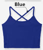 Women Tank Crop Tops,Casual Bustier Strap Cross Halter Sleeveless Summer Short Top Tees,New 7 Colors Modal Vest Camis