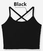 Women Tank Crop Tops,Casual Bustier Strap Cross Halter Sleeveless Summer Short Top Tees,New 7 Colors Modal Vest Camis