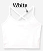 Women Tank Crop Tops,Casual Bustier Strap Cross Halter Sleeveless Summer Short Top Tees,New 7 Colors Modal Vest Camis