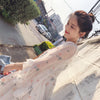 Mishow 2022 Chiffon Women Dress Ladies Embroidery Dress Floral Casual Dress V Neck Lolita Dress MX18A1346
