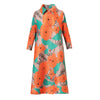 Miyake Pleated Rose Dress Fall 2022 Winter Loose Plus Size Button Dress  Aesthetic Vintage Indie Clothes