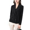 Miyake Pleated Fold Ladies Sets Blazer Mujer 2023 Autumn Winter Korean Two Piece Blazer Pants Suit Coat Elegant Office
