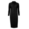 Miyake Pleated Women Blazer Dress Fall 2023 Winter Temperament Shirt Long Blazer Korean Style Coats