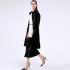 Miyake Pleated Women Blazer Dress Fall 2023 Winter Temperament Shirt Long Blazer Korean Style Coats