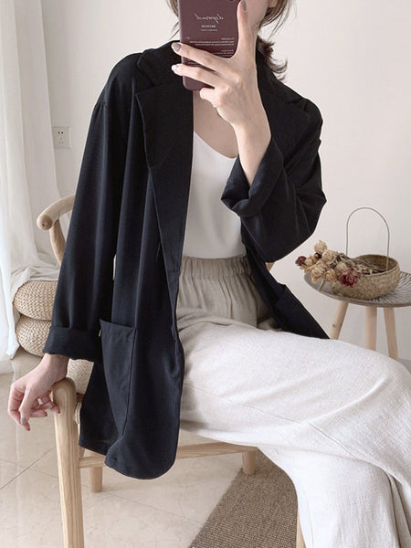 Morden Early autumn 2023 women's loose small suit design sense niche suit jacket women skirt coat