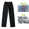 MosiMolly  Autumn Winter Fleece Jeans Denim Pants Women Warm Cool Streetwear Jeans
