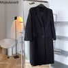 Mozuleva Korean Style Oversized X-Long Women's Blazer Suit Single Breasted Lady Loose Windbreaker Suit Autumn Outerwear Coats