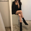 Mozuleva Office Ladies Skirt Suits Women Single-breasted Jacket & Pencil Skirt Suits Business 2 Pieces Sets Office Uniform 2022
