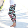 Multi-Color Long Soft Pants Vintage Fashion Women Plus Size Tribal Aztec Print Leggings