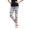 Multi-Color Long Soft Pants Vintage Fashion Women Plus Size Tribal Aztec Print Leggings
