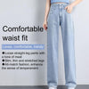 Multi  Pockets  Popular Loose Jeans Thin Denim High Waist Skin-friendly Straight Wide Leg Jeans Women Accessory for Work