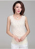 Musim Semi Musim Gugur Musim Dingin Wanita Crochet Renda Blus Kemeja Slim Kasual Tops Tees untuk Pakaian Wanita Camisas Blusas 1 Pcs/Banyak DS03