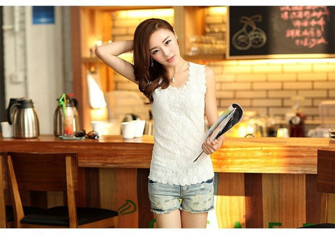 Musim Semi Musim Gugur Musim Dingin Wanita Crochet Renda Blus Kemeja Slim Kasual Tops Tees untuk Pakaian Wanita Camisas Blusas 1 Pcs/Banyak DS03