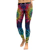 2022 Women Leggings Mandala Flower Digital Print Slim Pink Fitness Woman Leggins Workout Plus Size High Waist Pants