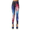 Brand New 3D Digital Black White Galaxy Legins Fashion Slim Sexy Leggins Printed Women Leggings Woman Pants
