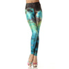 Legging 3D Digital Blue Galaxy Sexy Leggins Fashion Slim Leggins Printed Women Leggings Women Pants