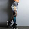New ArrivaL Do Not Stop Women Leggings Sporting High Waist Legging Digital Printed Working Out Pants Clothings