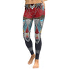 New Arrival Bohemian Leggings Women Mermaid Tribal Workout Printed Leggins Festival Clothes Plus Size Fitness Pants