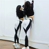 New Arrival Heart Shape Love Leggings Women Sporting High Waist Fitness Leggins With Pocket Plus Size Workout Pants