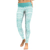 New Arrival Women 2022 Leggings Aztec Round Ombre Flower Digital Print Fitness Leggins Green Plus Size Workout Pants