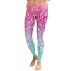 New Arrival Women Leggings Red mandala Aztec Round Ombre Leggins Fitness 3D Printed High Elasticity Pants Trousers
