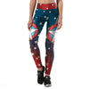 New Autumn Leggings Women Star 3D printing Wave Point Legging Fitness Sporting High Waist Elastic Trousers Pants Legins