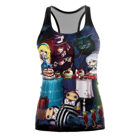 New Fashion Summer Cat Tank Top Women Halloween Party Cosplay Blusa Women Tops Sleeveless Color Cropped Feminino