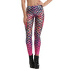 Summer Style Scale Women leggings 3D Printed Mermaid Plus Size Leggins Gradient Workout Leggins Pant Legging