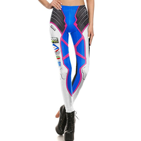 Women leggings Widowmaker cosplay Super HERO Leggins Printed legging pants
