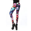 wholelsales New Fashion Women leggings 3D Printed color legins Ray fluorescence leggins pant legging for Woman