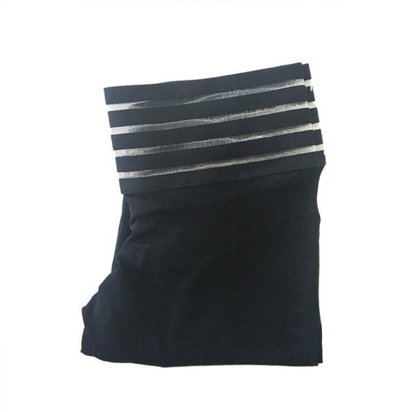 New Fashion Women Striped Waist Patchwork Leggings Scrunch Pant Workout Booty Slim Fitness Butt Spandex Leggins