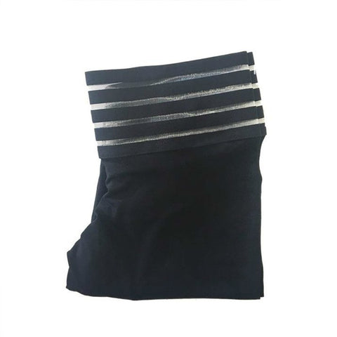 New Fashion Women Striped Waist Patchwork Leggings Scrunch Pant Workout Booty Slim Fitness Butt Spandex Leggins