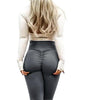 Women Black Khaki Pink Purple Workout Leggings Slim Fit Yoging GYMs Butt Scrunch Hip Fold Fitness Booty Leggins