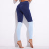 Women Fashion Casual Leggins Sexy Slim Fit Green Blue Puttocks heart Patchwork Fitness Leggings Size S-XL