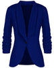 NEW 2022 Spring Autumn Blazer Women Foldable Brand Jacket Made of Cotton & Spandex Coat Ladies Refresh Blazers Tops Plus Size