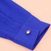 Chiffon Shirts Womens Tops Long Sleeve Solid Elegant Work Shirts V Neck Blouses Female Clothing Chemise Casual Blusa