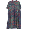 Large Size Women's Clothes 2023 Summer Dress Loose Floral Cotton Linen Dress Casual Vintage Shirt Vestido Robe Elbise f875