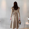 Spring Girls Dress Women Cotton Long Sleeve Dresses Female Dress Vintage dress party Boho Robe Femme Vestido Autumn winter
