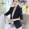 NEW Women Basic Coats Candy Colors Small Suit Jacket Female Blazer Feminino Long Sleeve Spring Women Jackets Casual Blazer C2856
