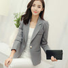 NEW Women Basic Coats Candy Colors Small Suit Jacket Female Blazer Feminino Long Sleeve Spring Women Jackets Casual Blazer C2856