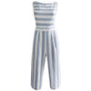 NEW Women Sleeveless Striped Jumpsuit Casual Clubwear Wide Leg Pants Outfit Rompers #GH