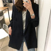 ZA Women Suit Jacket Ladies Blazer Double Breasted Long Sleeve Blaser Female Feminine Blazer Femme Black Blazer Autumn