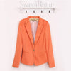 NEW blazer women blazer foldable brand jacket made of cotton & spandex with lining Vogue refresh blazers