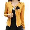 NEW women summer style clothing outerwear slim coat jacket feminine blazer short casual woman's suit thin suit coat