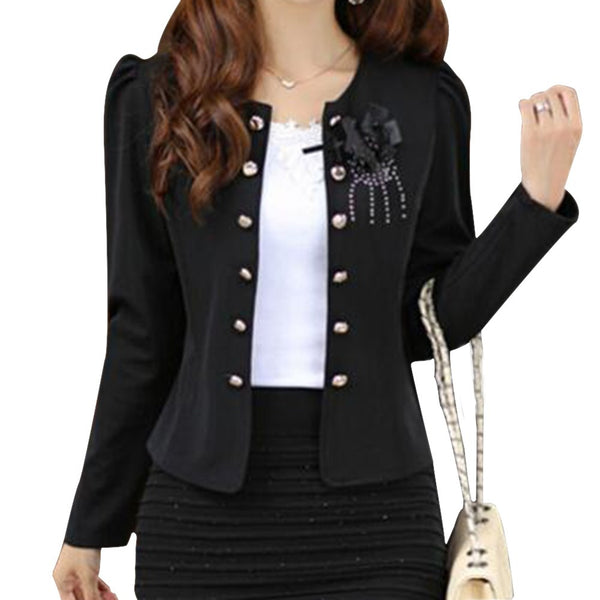 NEW women summer style clothing outerwear slim coat jacket feminine blazer short casual woman's suit thin suit coat