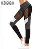 Women Mesh Fitness Leggings Skinny push up Black jeggings for girls stretch workout sexy trousers elastic Pants Ladies