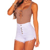 Denim Shorts Women Summer Fashion Hole Tassel Ripped Distressed Cutoffs Hotpants Feminino Sexy High Waist Jeans Shorts