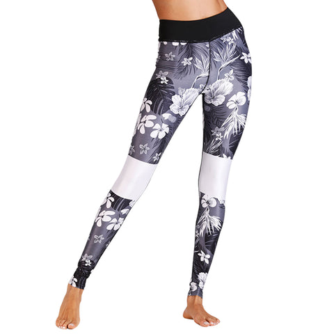 Casual High Waist Leggings Women Sexy Push Up Printed Legging Femme Fitness Clothing Floral Print Workout Jeggings